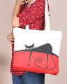 Shop Lazy Cat Printed Solid Tote