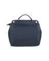 Shop Leatherette Flap Compartment Navy Sling Bag-Design