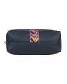 Shop Pack of 5 Leatherette Embroidered With Tape Navy Sling Bag