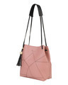 Shop Leatherette Set of 2 Embroidered Pink Sling Bag-Full