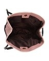 Shop Leatherette Set of 2 Embroidered Pink Sling Bag