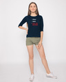 Shop Wait And Watch Round Neck 3/4th Sleeve T-Shirt-Full