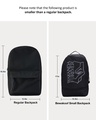 Shop Unisex Black Wakanda Forever Printed Small Backpack