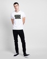 Shop Wakanda King Forever Half Sleeve T-Shirt (AVG) White-Design