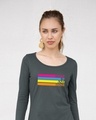 Shop Wake Up And Shine Scoop Neck T-Shirt-Front