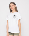 Shop Wall Cat Boyfriend T-Shirt-Design