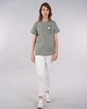 Shop Wall Kitty Boyfriend T-Shirt-Full