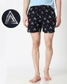 Shop Warning Triangle White Cross Pocket Boxer-Front