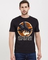 Shop Warrior Goku Official Dargon Ball Z Half Sleeves T-Shirt-Front