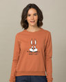 Shop Watsup Bunny Sweatshirt-Front
