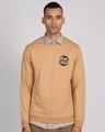 Shop Wave Reflect Fleece Light Sweatshirts-Front