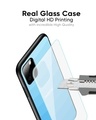 Shop Wavy Blue Pattern Premium Glass Case for Realme 11 Pro Plus 5G (Shock Proof, Scratch Resistant)-Full