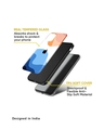Shop Wavy Color Pattern Premium Glass Case for Apple iPhone 13 (Shock Proof, Scratch Resistant)-Design