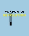 Shop Weapon Of Revolution Full Sleeve T-Shirt Morning Blue-Full