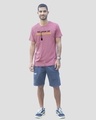 Shop Weapon Of Revolution Half Sleeve T-Shirt Frosty Pink-Design