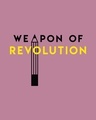 Shop Weapon Of Revolution Half Sleeve T-Shirt Frosty Pink-Full