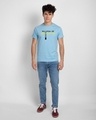 Shop Weapon Of Revolution Half Sleeve T-Shirt Morning Blue-Design