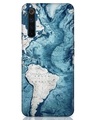 Shop Weather Map Printed Designer Hard Cover for Realme 6 (Impact Resistant, Matte Finish)-Front
