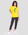 Shop Weekend Booked Boyfriend T-Shirt Pineapple Yellow-Full