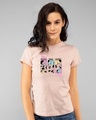 Shop Weekend Minnie Half Sleeve T-Shirt (DL) Baby Pink-Front