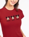 Shop Weekend Mood Mickey Half Sleeve T-Shirt (DL)-Front