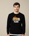 Shop Weekend Plans Fleece Light Sweatshirt-Front