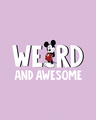 Shop Weird & Awesome Mickey Boyfriend T-Shirt (DL)-Full