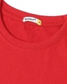 Shop Women's Red WFH Graphic Printed Boyfriend T-shirt
