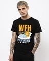 Shop Men's Black WFH Graphic Printed T-shirt-Front