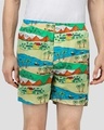 Shop Childhood Scenery Mens Boxers-Front