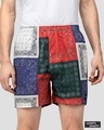 Shop | Multicolour Mandala Boxer Shorts | Scarf Print Boxers