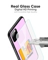 Shop What's Happening Premium Glass Case for OnePlus 8 (Shock Proof, Scratch Resistant)-Full