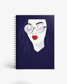 Shop Whatever Designer Notebook (Hardbound, A5 Size, 144 Pages, Ruled Pages)-Front