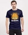 Shop Whatever Garfield Official Half Sleeves Cotton T-shirt