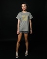 Shop Whatever Gold Gradient Boyfriend T-Shirt-Design