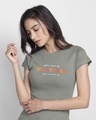 Shop Whatever You Want To Be Half Sleeve T-Shirt-Front