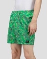 Shop Green Tropical Mens Boxers-Design
