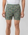 Shop Whats Down Men Multicolour 420 Boxers-Front