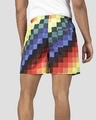 Shop Whats Down Multicolour Pixels Boxer-Design