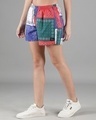 Shop Multicolour Scarf Print Womens Boxers-Design