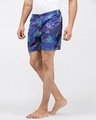 Shop Purple Tropical Mens Boxers-Design
