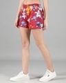 Shop Red Floral Womens Boxers-Design
