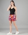 Shop Red Floral Womens Boxers