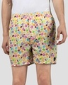 Shop White Fruit Loopy Mens Boxers-Front