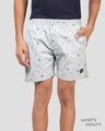 Shop Whatsdown Grey Triangle Boxers-Front