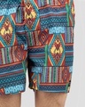 Shop Whatsdown Multicolour Aztec Boxers-Full