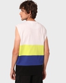 Shop Men's Multicolor Striped Super Loose Fit Vest-Full