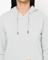 Shop Women's Grey All Day Everyday Graphic Printed Relaxed Fit Hoodie