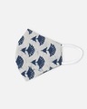 Shop White All Over Printed Everyday Mask-Design