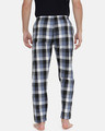 Shop White And Navy Gingham Checked Pyjamas-Design